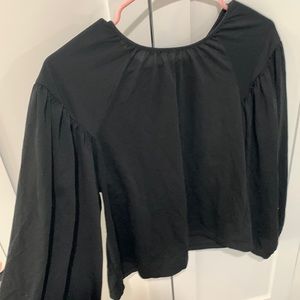 Womens XS Black Blouse
